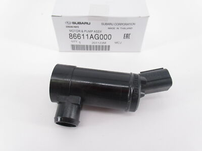 Genuine OEM Subaru 86611AG000 Front Windshield Wiper Pump Motor
