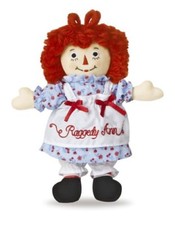 Aurora World Raggedy Ann 12" Classic Doll Plush 15411 new with tag