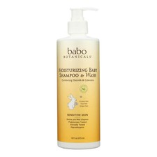 Babo Botanicals - Baby Shampoo and Wash Moisturizing - Oatmilk 16 oz Pack of 3 
