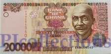 GHANA 20000 CEDIS 2003 PICK 36b UNC