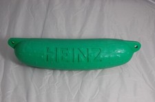 VINTAGE HANGING TWO-SIDED LARGE HEINZ PICKLE DISPLAY ADVERTISING PLASTIC SIGN 3D