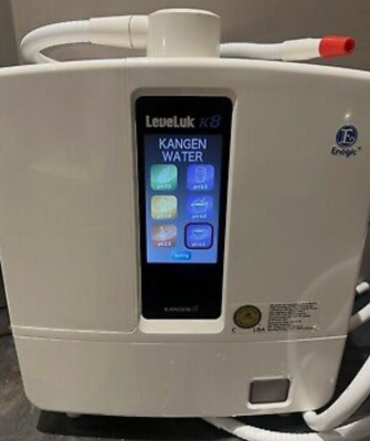 Enagic Kangen Leveluk K8 Water Ioniser Alkalised & Hydrogen Water