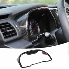Dashboard Frame Trim Decor Cover For 4Runner 2010-2022 Accessories Carbon Fiber 