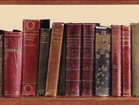Library Books Wallpaper Border on sale Library Books Wallpaper Border on sale