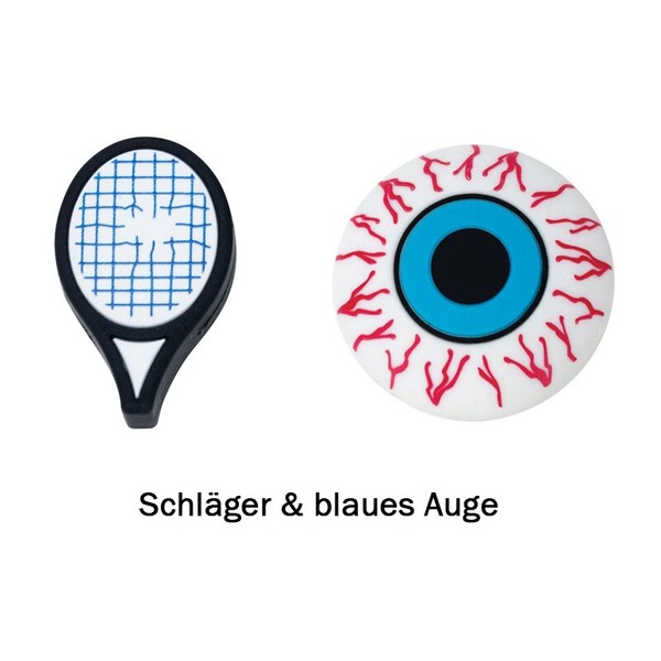 Gamma VibrationsdäMpfer SchläGer/Blaues Auge, Bunt, Kinder, TennisschläGer-image