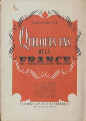 Einige aus Frankreich - Madeleine Bié - V2099885