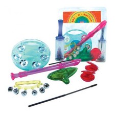 New Schylling Toys Children's Bag Of Rhythm Percussion Musical Instruments Set