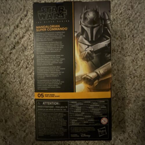 Star Wars Black Series Mandalorian Super Commando 6" Figure Walmart Exclusive #5 - Picture 2 of 7