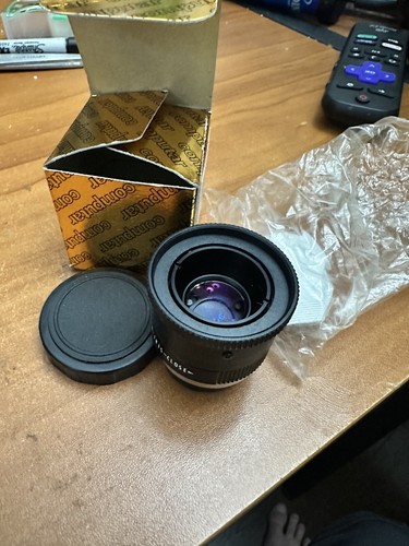 COMPUTAR 12MM 1:1.2 1/2 C Mount - Industrial Cctv lens New