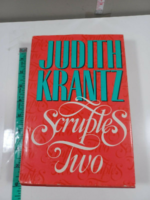 scruples two by judith krantz 1992 hardback/dust jacket