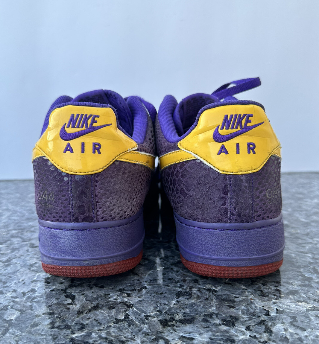 Nike Air Force 1 Low Premium Eddie Cruz. Size 12 Snake Skin