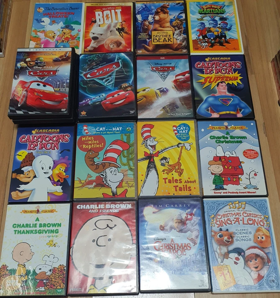 $3 Disney and Other Animated Movie DVDs - Buy more to get additional 20% off - Image 3 of 4