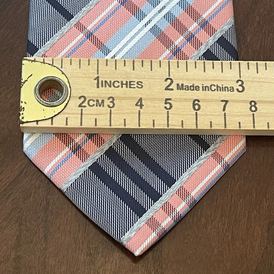 Corbata de cuello vintage Croft & Barrow hecha a mano de poliéster para hombre hecha en China Foto 4 de 4