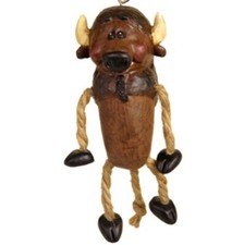 Buffalo Dangly Ornament