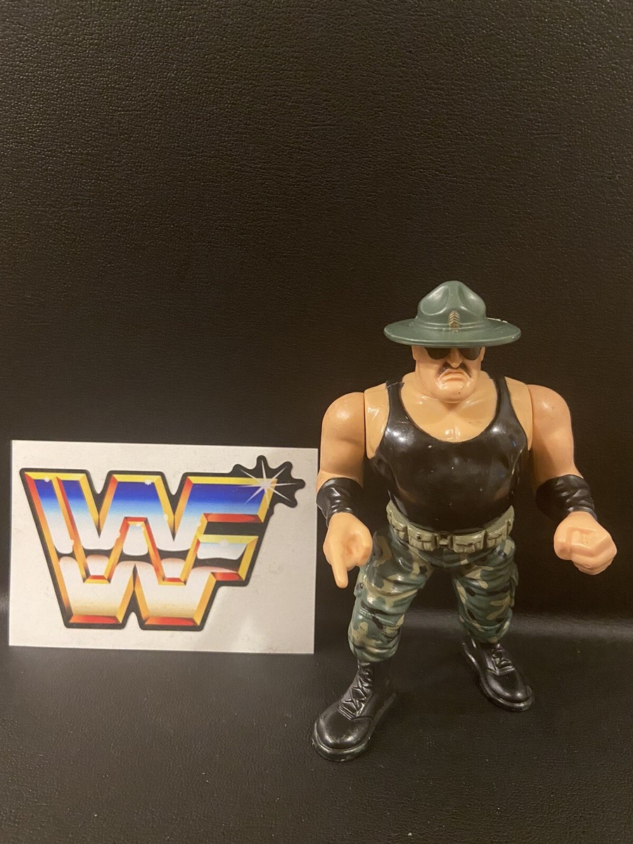 SGT SLAUGHTER 1991 Hasbro WWF WRESTLING ACTION FIGURE VINTAGE | eBay