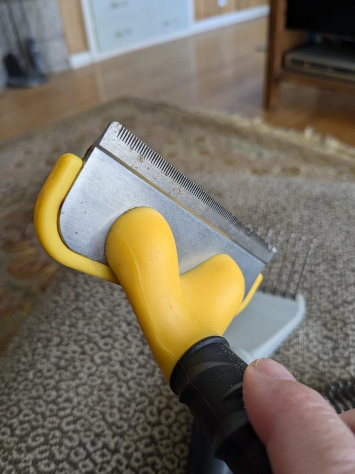 3 Dog Grooming Tools; Mars tool, de-matting rake, furminator - Image 3 of 4