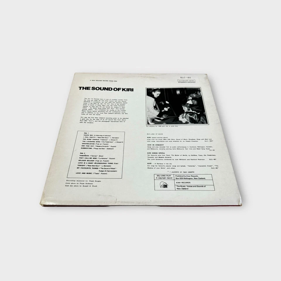 The Sound Of Kiri Vinyl LP Kiwi Records SLC85 Kiri Te Kanaw Compilation - Image 4 of 4