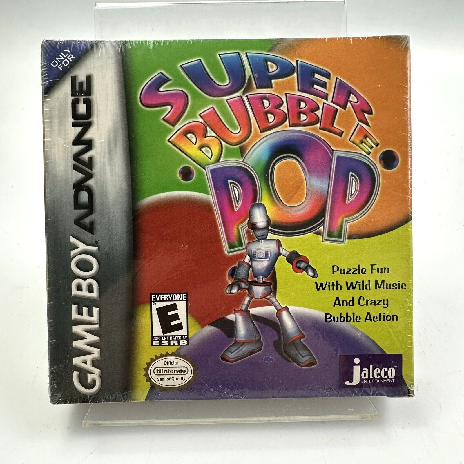 GBA Super Bubble Pop, New And Factory Sealed