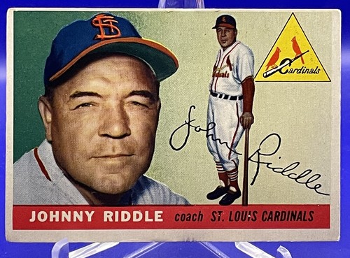1955 Topps #98 Johnny Riddle St. Louis Cardinals | eBay