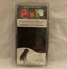 Pawz Natural Rubber Waterproof Dog Boots - Large