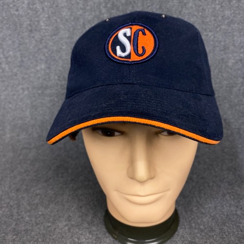 Southern Comfort Blue Cap Hat Embroidered Front & Back Navy Strapback OSFM - Bild 2 von 9