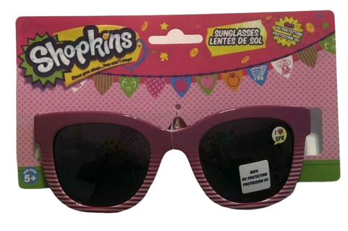 Shopkins Pink Sunglasses Sun Glasses Accessory UV Protection Girls Frame Fashion - Picture 1 of 4