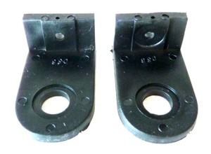 2x Gummilager Lager Halterung aus Gummi Gummihalterung Wasserpumpe Pumpe SAECO