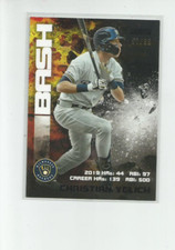 2020 STADIUM CLUB BASH AND BURN BLACK #BAB4 CHRISTIAN YELICH  57/99