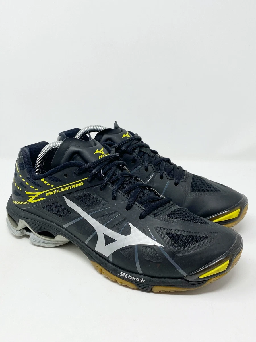 van nu af aan koppeling Bestuiver Mizuno Wave Lightning Z SR Touch Volleyball Shoes Black Yellow Women&#039;s  Size 10 | eBay