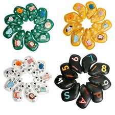 Cute cartoon animal 9pcs 4-9-PSA Golf Iron Club Head Covers Waterproof material