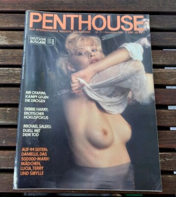 Penthouse Magazin November 1981 Nr.11 D Incl.Poster Erotik 80er Vintage