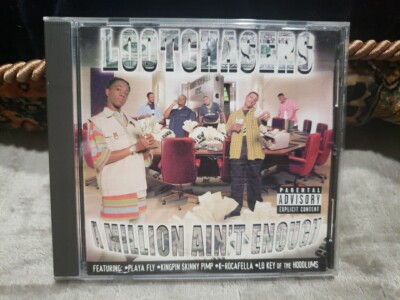 Lootchasers Million Ain't Enough CD Memphis Gangsta Rap