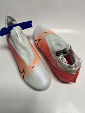 NIKE VAPOR EDGE ELITE 360 FLYKNIT FK [AO8276 110] WHITE CRIMSON FOOTBALL SZ 16