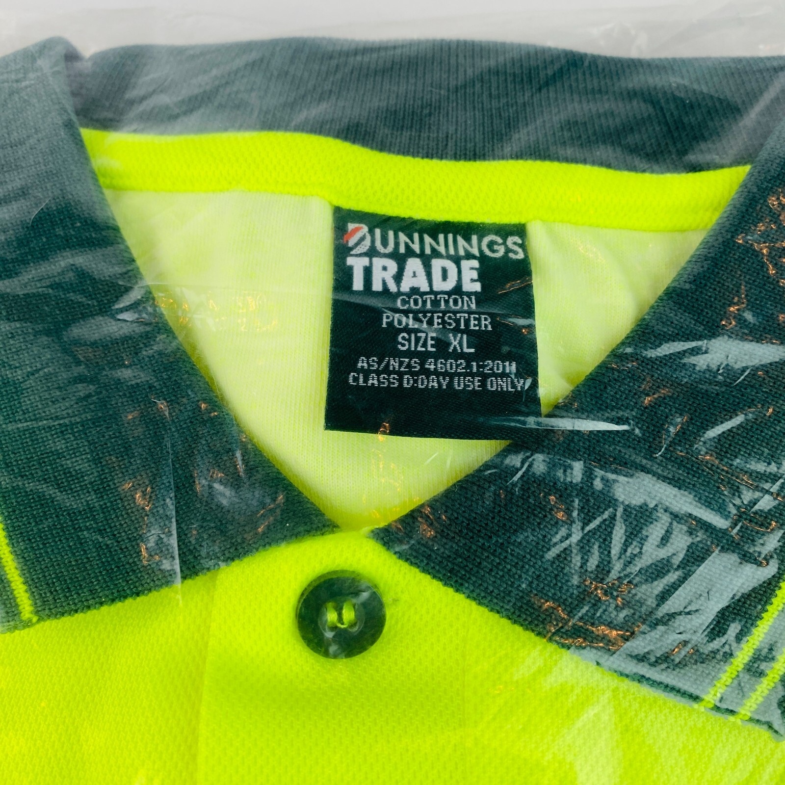 Bunnings Trade HiVis Polo Shirt New eBay