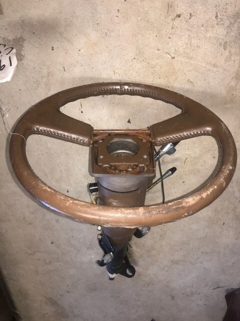 STEERING COLUMN 1985-88 CADILLAC CIMARRON FLOOR SHIFT AUTO WITH A KEY - Image 4 of 4