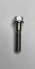 M8 x 1.25 Titanium  Hex Flange Bolt Fastener 35mm