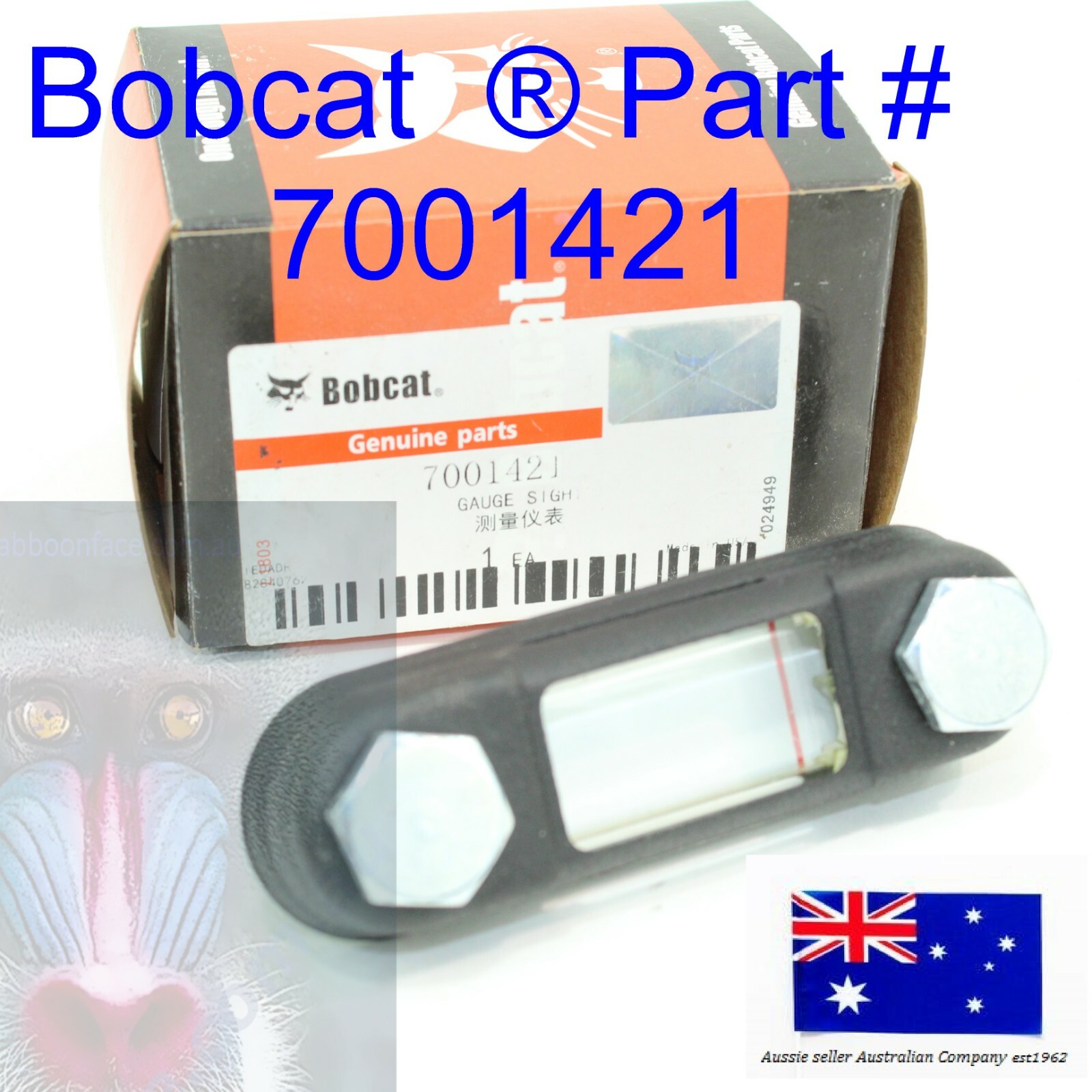 Bobcat OEM Hydraulic Oil tank Level Sight Gauge Kit 7001421 Hydraulic