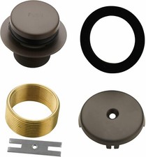 Bronze Tub Drain Tip-Toe Tub Trim Set Conversion Kit with Faceplate 2/5/10 Pack