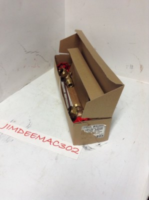 #ad #ad 1 2quot; GAUGE GLASS ASSEMBLY BOILER SIGHT GLASS VALVES APOLLO 2010510 RED $84.99