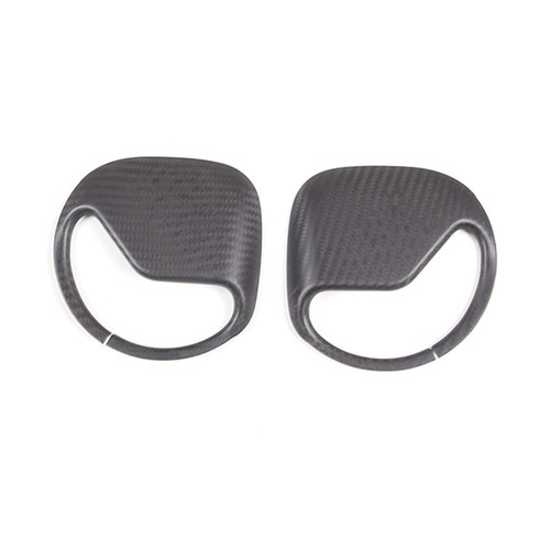 Matte Carbon Fiber Seat Belt Buckle Cover Trim 2020-2023 For Land Rover Defender - Picture 12 of 16