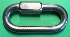 Stainless Steel 316 Quick Link 1/2" 12mm Marine Grade for Boating or Rigging
