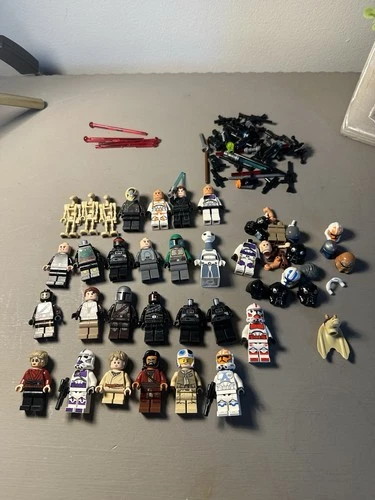 Lego Star Wars/Other Bulk Minifigures And Accessories Lot