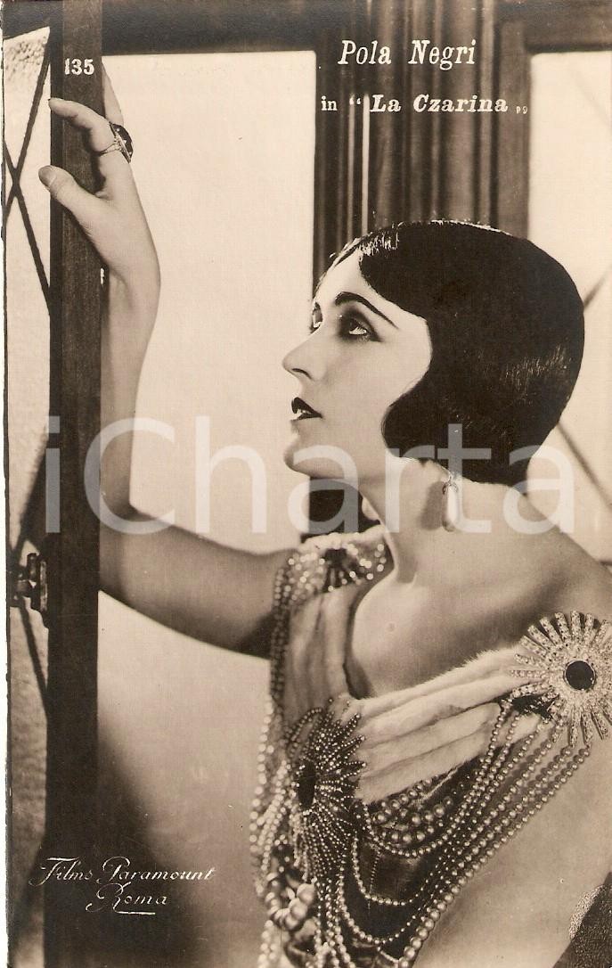 1924 LA ZARINA Pola NEGRI nel film di Ernst LUBITSCH *Cartolina FP NV