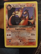 Pokemon dunkles glurak 1 edition 21/82