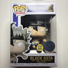 Funko Pop! Black Clover - Black Asta (Glow) - Funko Special Edition #1556
