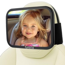 Baby Car Mirror for Fixed Headrest, with Tesla Car Mirror for Baby and Other ...