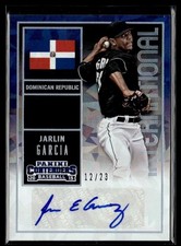 2015 Panini Contenders International Ticket Autographs Cracked Ice Jarlin Garcia