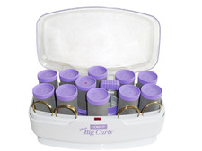 Conair More Big Curls Hot Rollers Curlers Volume Hairsetter Steam Blowout CHV12P
