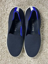 Rothy's Black Original Slip-On Loafers Women 8