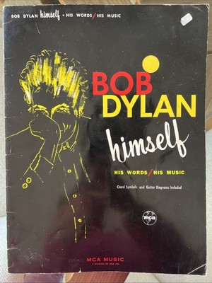 Bob Dylan Himself Songbook 1965 Leeds Music Vintage Sheet Music Book Lyrics